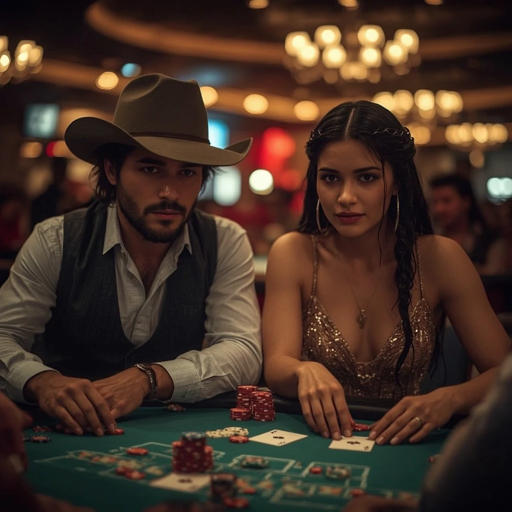 photo of two poker players at BETWAY CASINO